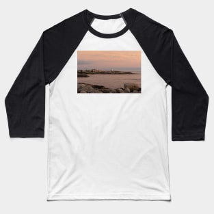 Peggy's Cove lighthouse at sunset Baseball T-Shirt